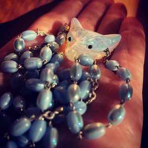Sacred Wolf Opalite Necklace